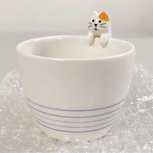 Decole Concombre Calico Cat Cemaric Cup Bowl Dessert Dipping Snack Japan Kawaii